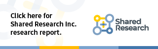 report from Shared Research Inc.