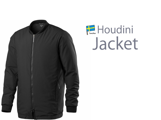 スウェーデン発のキャンプアイテムモデル“Houdini Jacket”